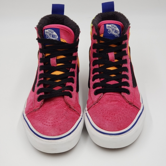 Vans Sk8 Hi 46 MTE DX Pink Yarrow / Tangerine - Picture 9 of 15